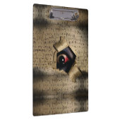 Unheimliche Augen V02 Klemmbrett (Rechts)