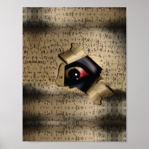 Unheimliche Augen V02 Poster