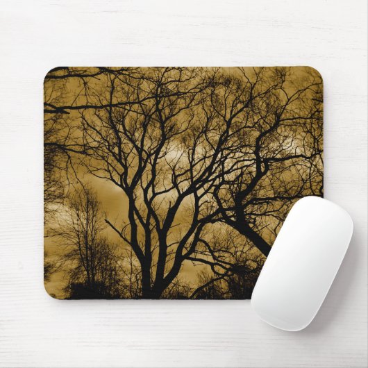 unheimliche Bäume Mousepad (Mit Mouse)