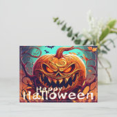 Unheimliche Jack-o-Lantern-Fledermäuse Halloween-K (Stehend Vorderseite)