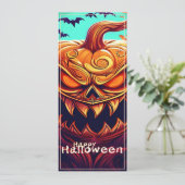 Unheimliche Jack-o-Lantern-Fledermäuse Halloween-K (Stehend Vorderseite)