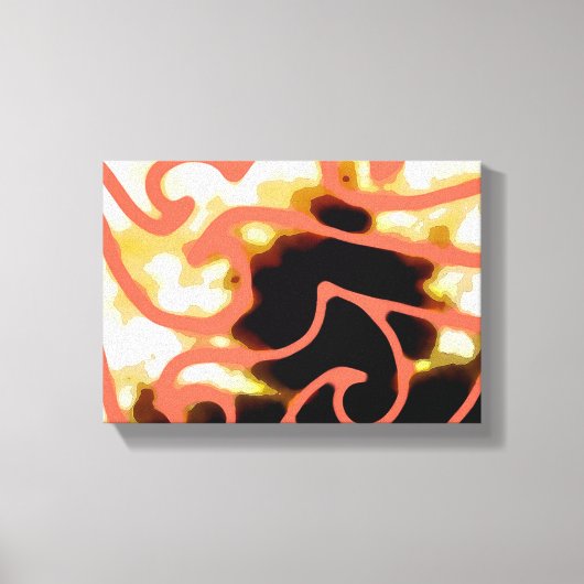 Unheimliche Kunst Leinwanddruck (Vorderseite)
