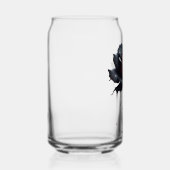 Unheimliche schwarze Rose kann Glas (Rechts)