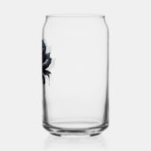 Unheimliche schwarze Rose kann Glas (Links)