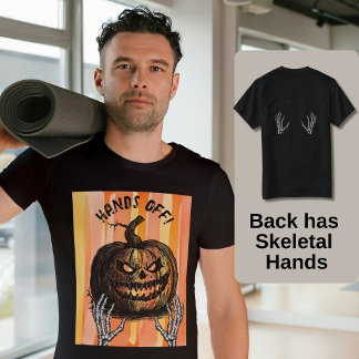 Unheimliche Skeletthände und unheilvoller Jack-o-l T-Shirt