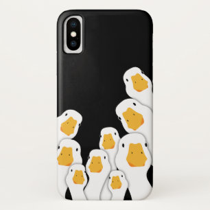 Unheimliche Überwachung: Gänse beobachten uns aus Case-Mate iPhone Hülle