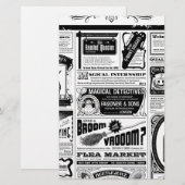 unheimliche Zeitung Briefpapier (Vorne/Hinten)