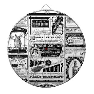 unheimliche Zeitung Dartscheibe