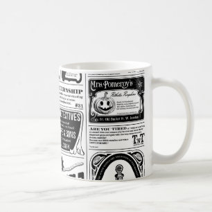unheimliche Zeitung Kaffeetasse