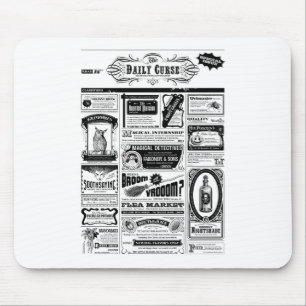 unheimliche Zeitung Mousepad