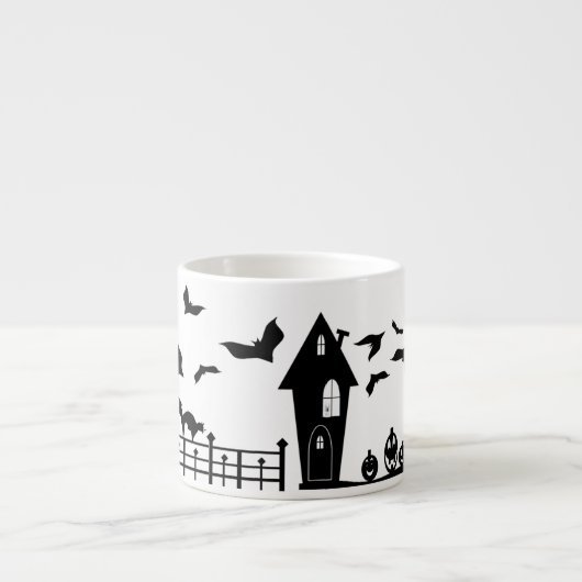 Unheimlicher Abend Espressotasse (Vorderseite)