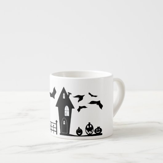 Unheimlicher Abend Espressotasse (Vorderseite Rechts)