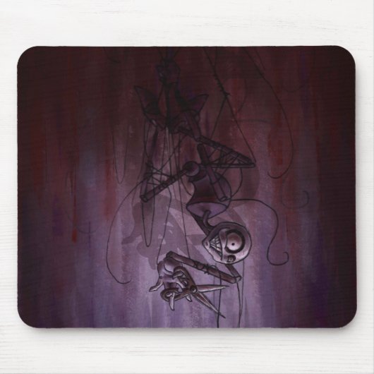 Unheimlicher Abfall, gruselige Mousepad (Vorne)