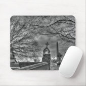 unheimlicher Friedhof Mousepad (Mit Mouse)
