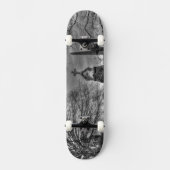 unheimlicher Friedhof Skateboard (Vorderseite)