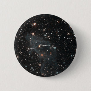 Unheimlicher Geist in Carina-Nebelfleck Button