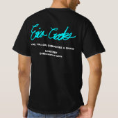 unheimlicher Geschäftsmann mit Geld-Ohren T-Shirt (Rückseite)