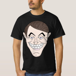 unheimlicher Geschäftsmann mit Geld-Ohren T-Shirt