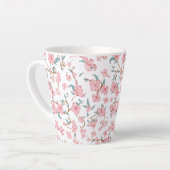 Unheimliches Blumenmuster Milchtasse (Linke Ecke)