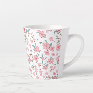 Unheimliches Blumenmuster Milchtasse