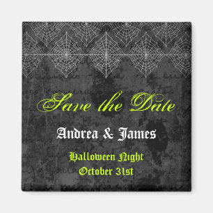 Unheimliches Halloween, das Save the Date Magneten Magnet