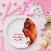 Unheimliches Horror-Monster-Halloween-Party Pappteller (Party)