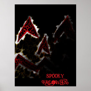 Unheimliches Jack-o Lantern Plakat