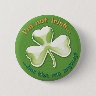 Unheimliches Kleeblatt: Ich bin nicht irisch… - Button