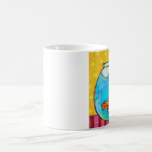 Unhinged Goldfish-Tasse Kaffeetasse (Mittel)