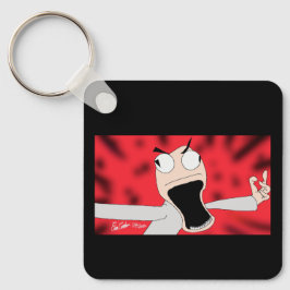 unhinged puppet art schlüsselanhänger