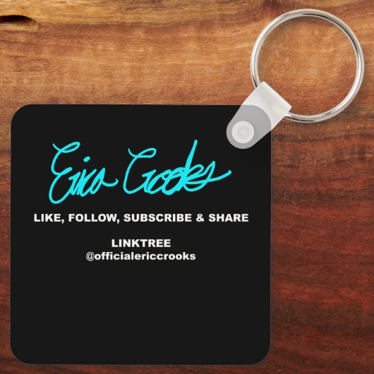 unhinged puppet art schlüsselanhänger (Rückseite)