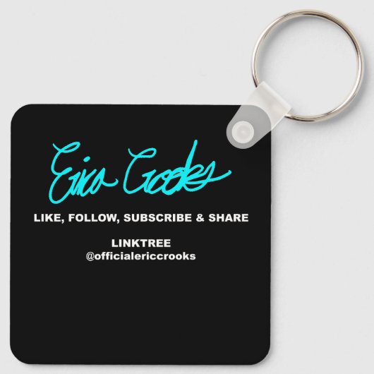 unhinged puppet art schlüsselanhänger (Rückseite)