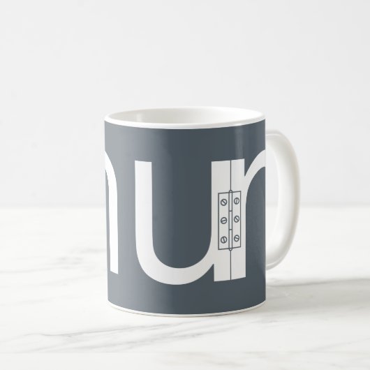 Unhinged (UNO-Eingehängte) Puzzlespiel-Tasse Kaffeetasse (VorderseiteRechts)