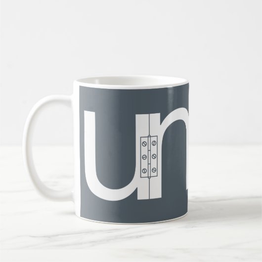 Unhinged (UNO-Eingehängte) Puzzlespiel-Tasse Kaffeetasse (Links)