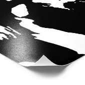 unhöflich zu starren fotodruck (Ecke)