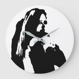 unhöflich zu starren große wanduhr
