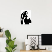 unhöflich zu starren poster (Heimbüro)