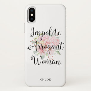 Unhöfliche arrogante Frau Elizabeth Waren Case-Mate iPhone Hülle