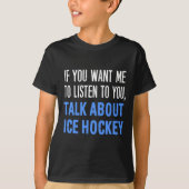 Unhöfliches Eis-Hockey-Shirt T-Shirt (Vorderseite)