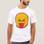 Unhöfliches Emoji T-Shirt (Vorderseite)