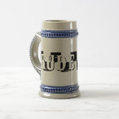 Unhöfliches Junge Ska Bier Stein Bierglas (Vorderseite Links)