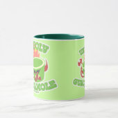 Unholy Guacamole Funny Avocado Slogan Tasse (Zentrum)
