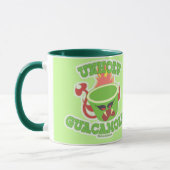 Unholy Guacamole Funny Avocado Slogan Tasse (Links)