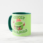 Unholy Guacamole Funny Avocado Slogan Tasse (Vorderseite Links)