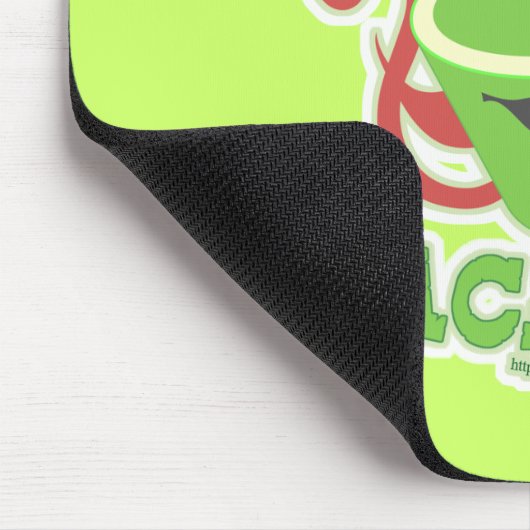 Unholy Guacamole Funny Guac Avocado Slogan Mousepad (Ecke)