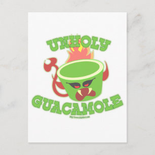 Unholy Guacamole Postkarte