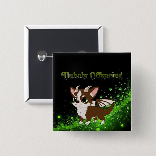 Unholy Offspring Button (Vorne & Hinten)