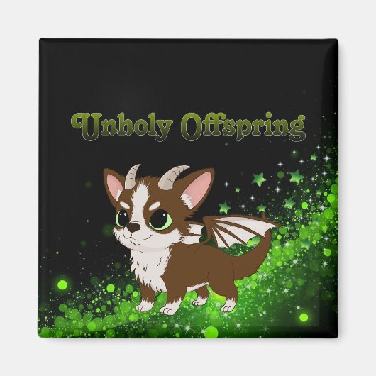Unholy Offspring Kleiner Magnet (Vorne)