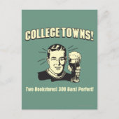 Uni: 2 Buchläden 300 Bars Postkarte (Vorderseite)