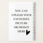 Uni 5,5 Zoll x 8,5 Zoll personalisieren Notizblock (Rückseite)